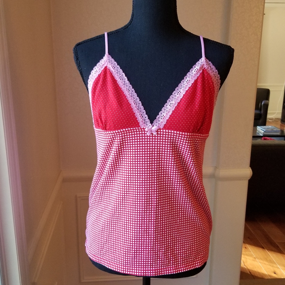 PINK Victoria Secret spaghetti strap tank - Picture 2 of 9